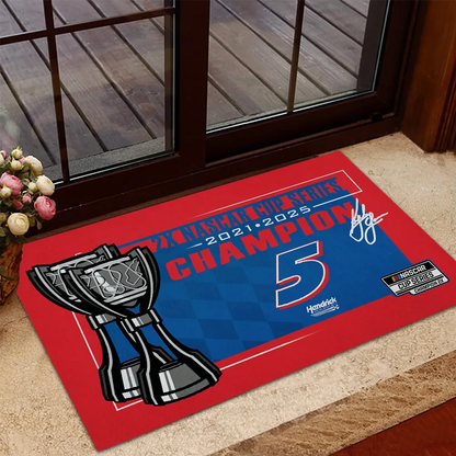 Premium Kyle Larson NASCAR Cup Series Champion 2025 Doormat V1 NMD TTV