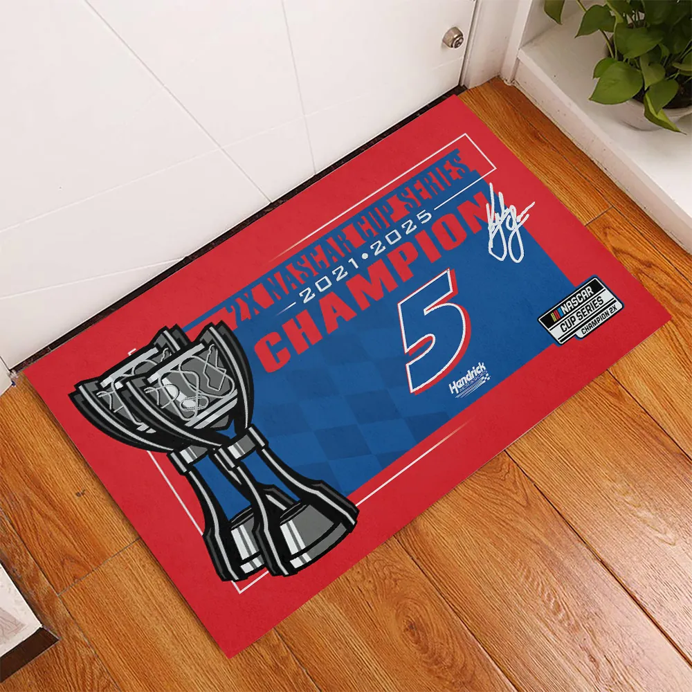 Premium Kyle Larson NASCAR Cup Series Champion 2025 Doormat V1 NMD TTV