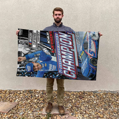 Premium Kyle Larson NASCAR Cup Series Champion 2025 House Flag V2 NMD TTV