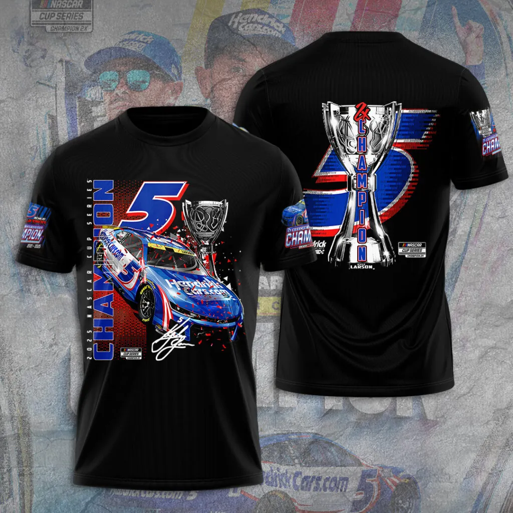 Premium Kyle Larson NASCAR Cup Series Champion 2025 Shirrt V7 NMD TTV