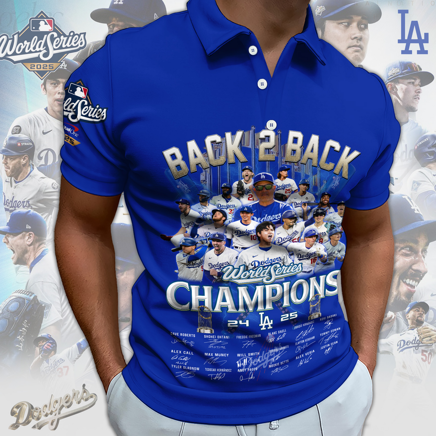 Premium MLB Champions Polo V1 NAK NHT