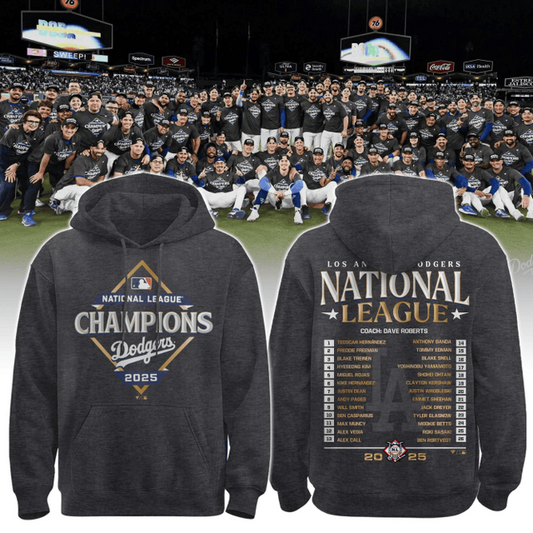Premium MLB LAD Champions 2025 Hoodie V2 NMD 201025 TTV