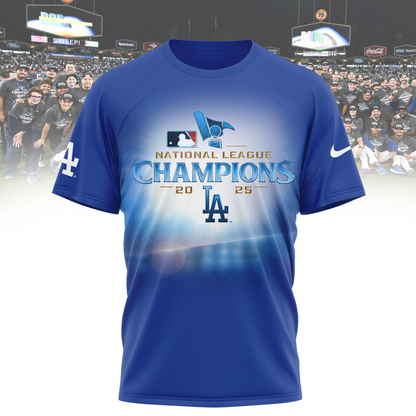 Premium MLB LAD Champions 2025 T-shirt V1 NMD 201025 TTV