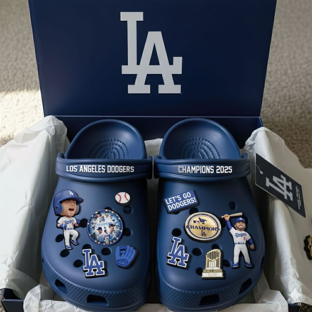 Premium MLB LAD World Series CLOGS V1 NMD 031125 TTV