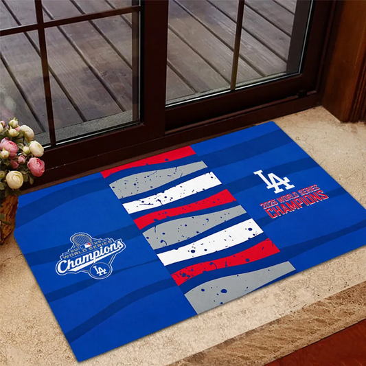 Premium MLB LAD World Series Doormat V1 NMD 031125 TTV