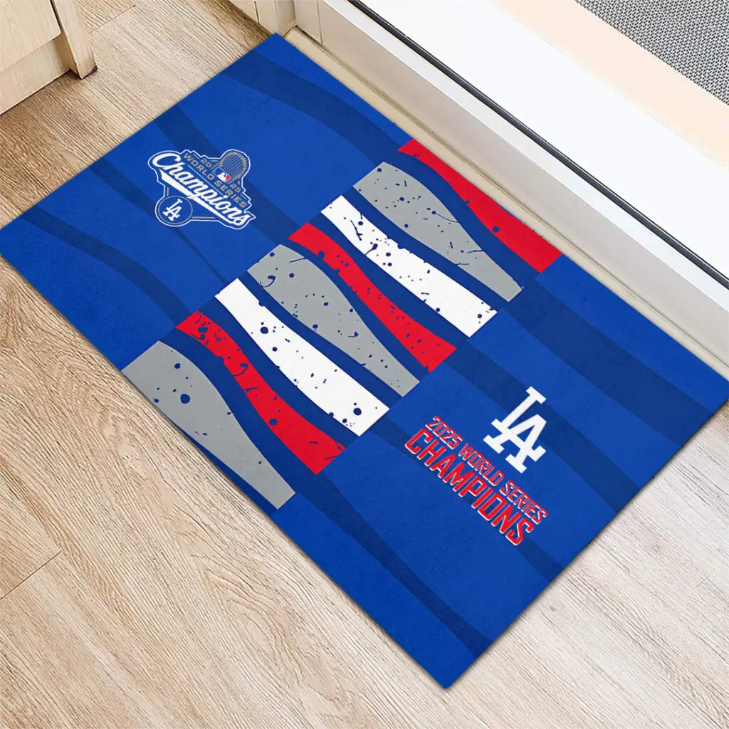 Premium MLB LAD World Series Doormat V1 NMD 031125 TTV