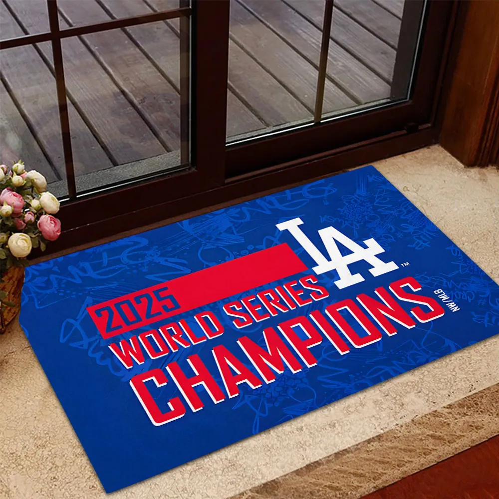 Premium MLB LAD World Series Doormat V2 NMD 031125 TTV