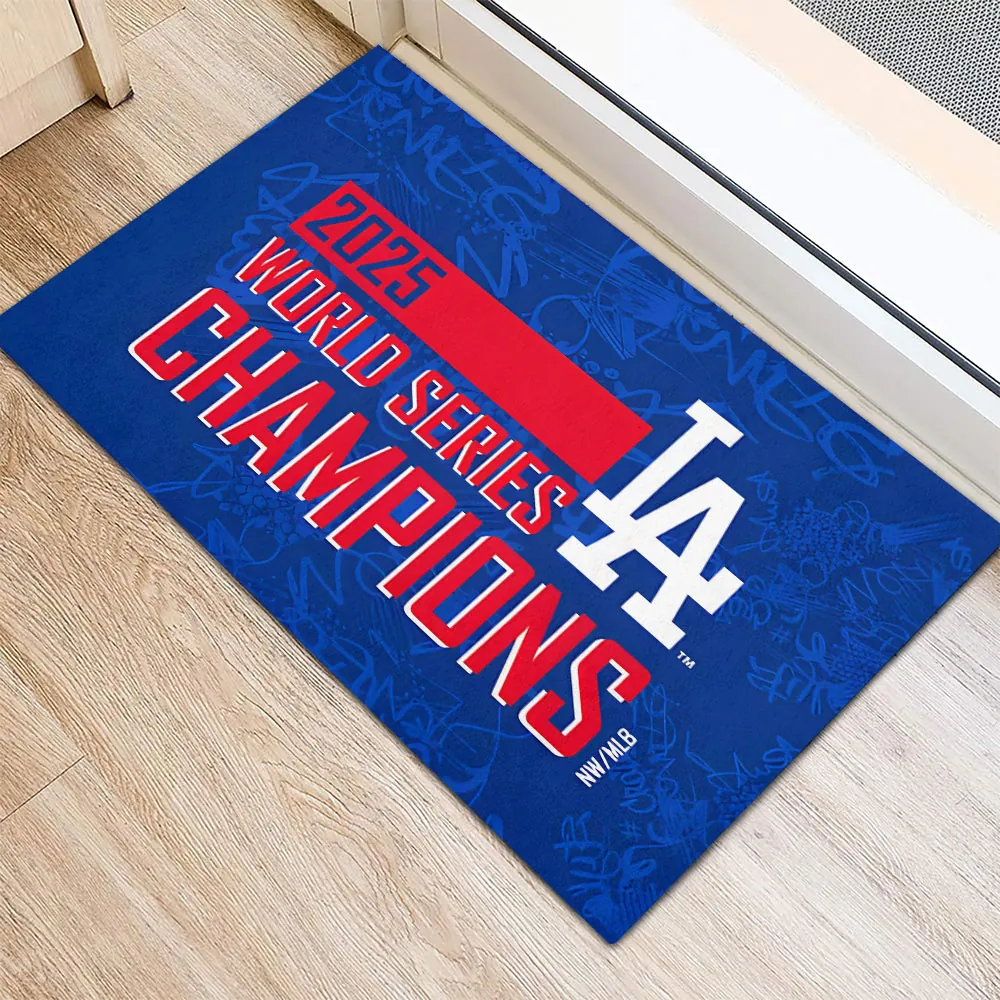 Premium MLB LAD World Series Doormat V2 NMD 031125 TTV