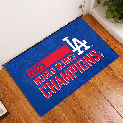 Premium MLB LAD World Series Doormat V2 NMD 031125 TTV