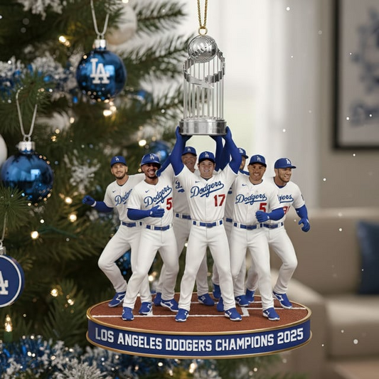 Premium MLB LAD World Series Ornament V10 NMD 031125 TTV