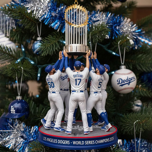 Premium MLB LAD World Series Ornament V16 NMD 031125 TTV