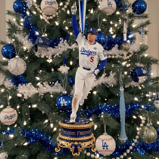 Premium MLB LAD World Series Ornament V8 NMD 031125 TTV