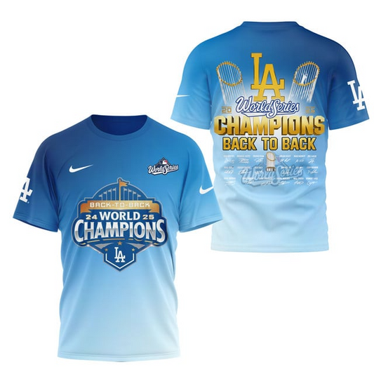 Premium MLB LAD World Series T-Shirt V12 NMD TTV