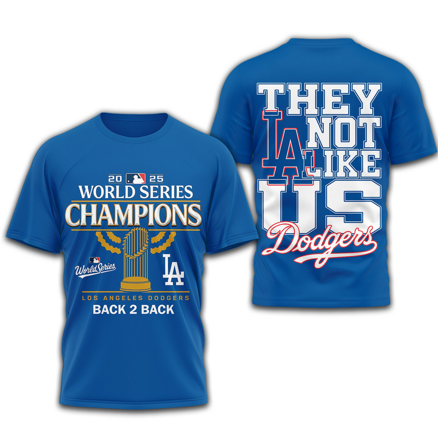 Premium MLB LAD World Series T-Shirt V19 NMD TTV