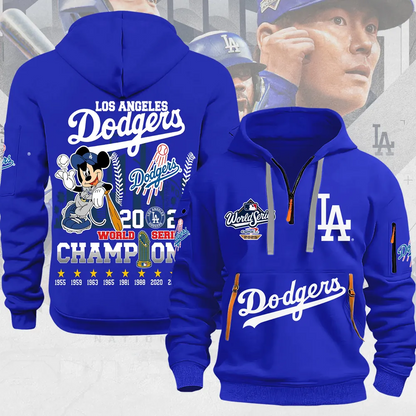 Premium MLB LAD World Zip Hoodie V1 NMD 031125 TTV