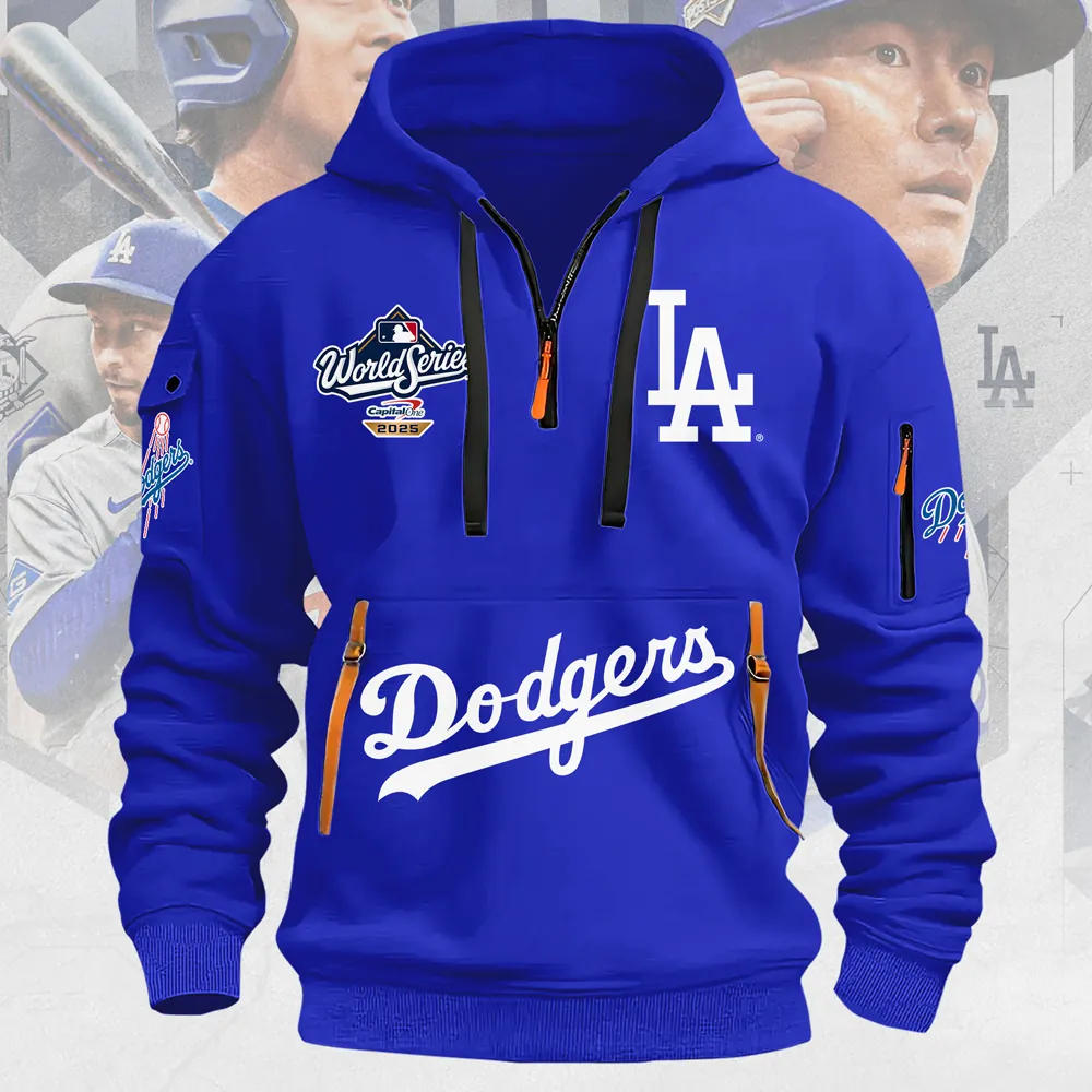Premium MLB LAD World Zip Hoodie V1 NMD 031125 TTV