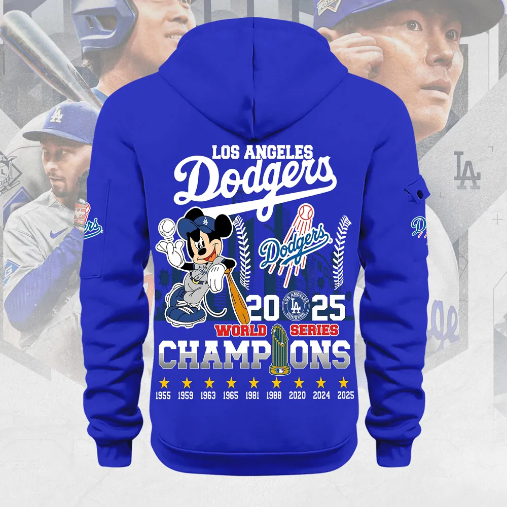 Premium MLB LAD World Zip Hoodie V1 NMD 031125 TTV