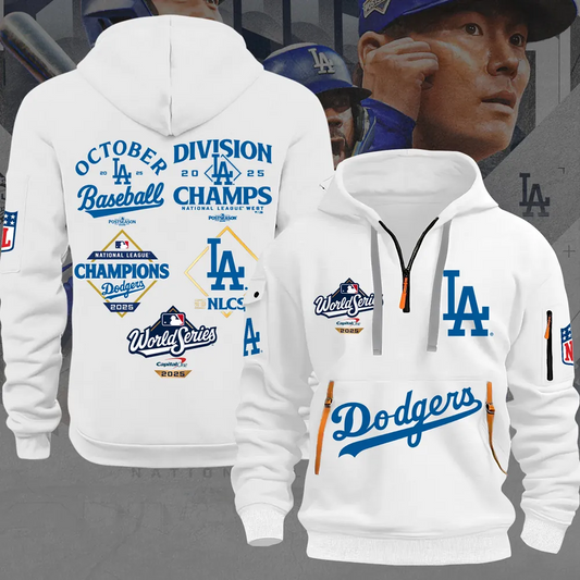 Premium MLB LAD World Zip Hoodie V2 NMD 031125 TTV