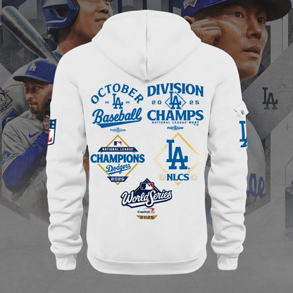 Premium MLB LAD World Zip Hoodie V2 NMD 031125 TTV