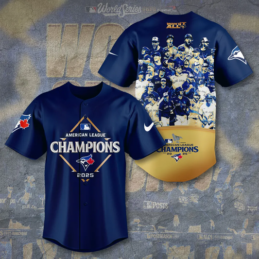 Premium MLB TBJ American League Champions 2025 Baseball Jersey V1 NMD TTV