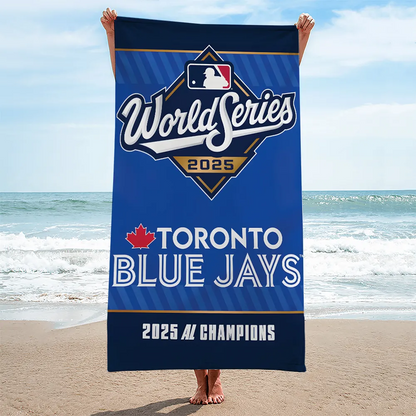 Premium MLB TBJ American League Champions 2025 Beach Towel V1 NMD TTV