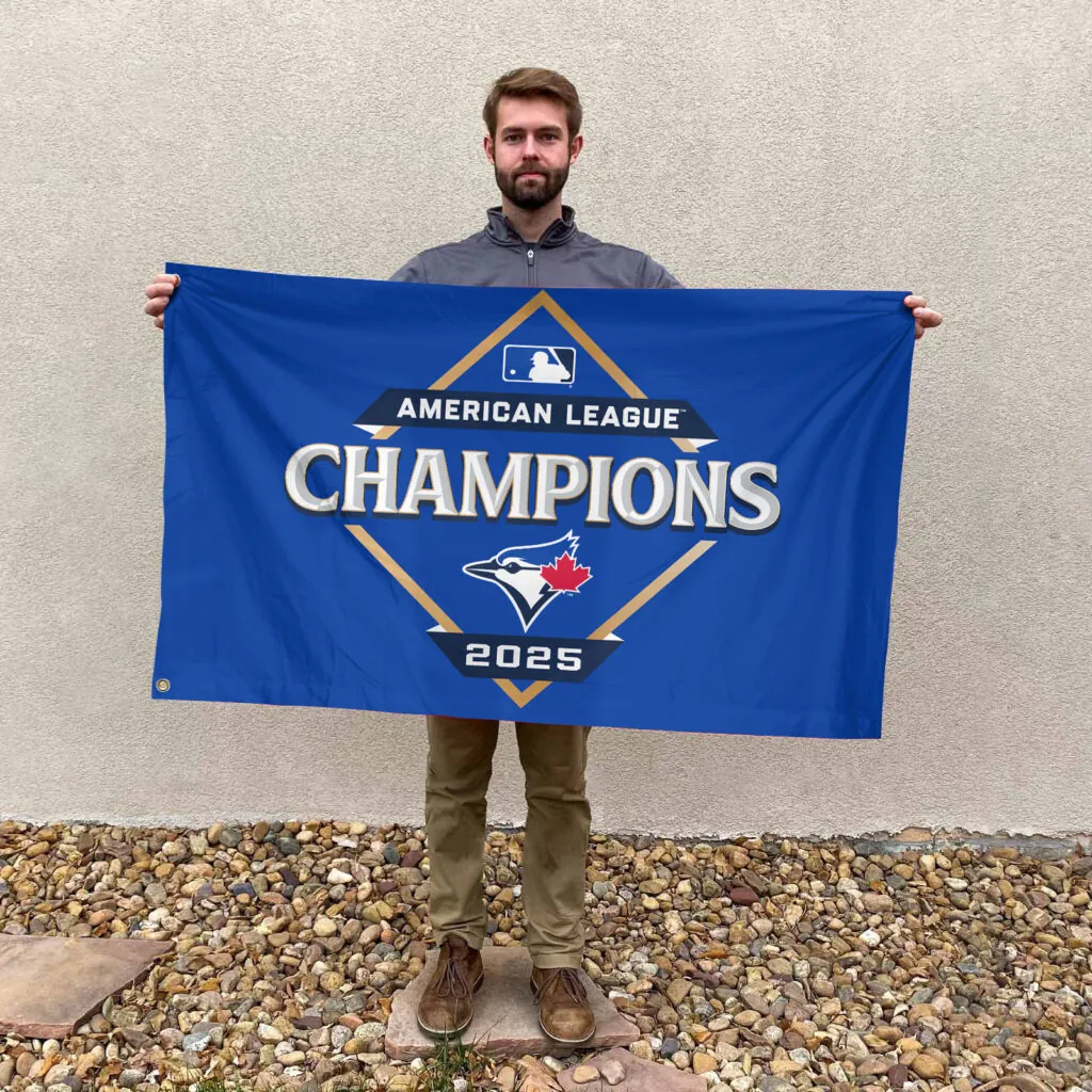 Premium MLB TBJ American League Champions 2025 side House Flag V2 NMD TTV