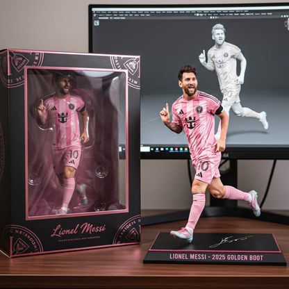 Premium MLS LNM Golden Boot 2025 Winner Acrylic Plaque V3 NMD TTV