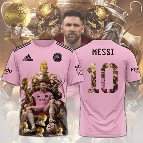 Premium MLS LNM Golden Boot 2025 Winner T-shirt V8 NMD TTV