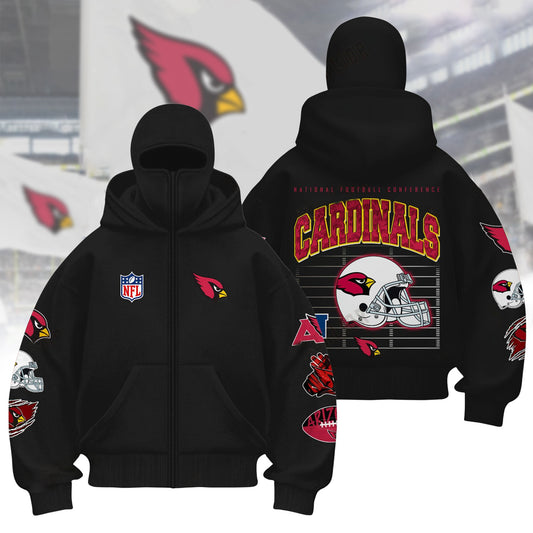 Premium NFL ARI Hoodie Balaclava V1 NMD NHM