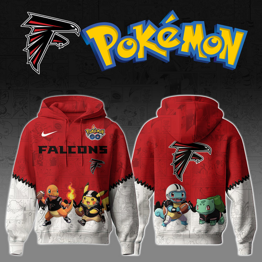 Premium NFL ATL x Pokemon Hoodie V1 NMD TTV