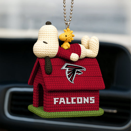Premium NFL ATL x SNP Knitted Car Ornament V8 NMD NHM
