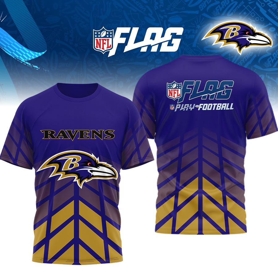 Premium NFL BAL Flag Football T-shirt V1 NMD TTV