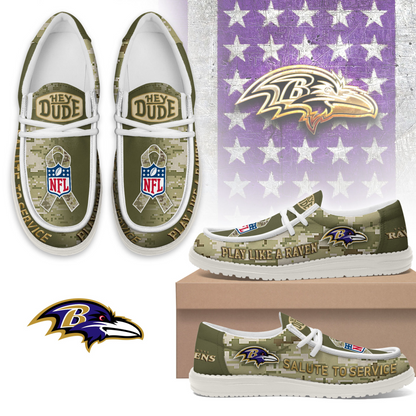 Premium NFL BAL Salute to Service Loafer V2 NMD TTV
