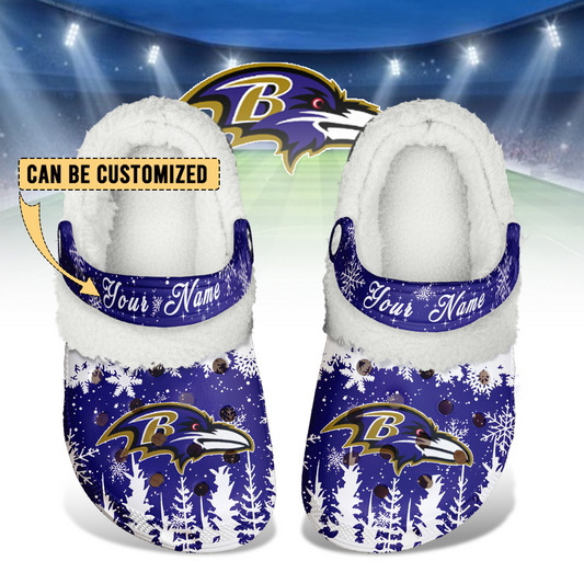Premium NFL BAL Winter Fleece Clogs V1 NMD TTV