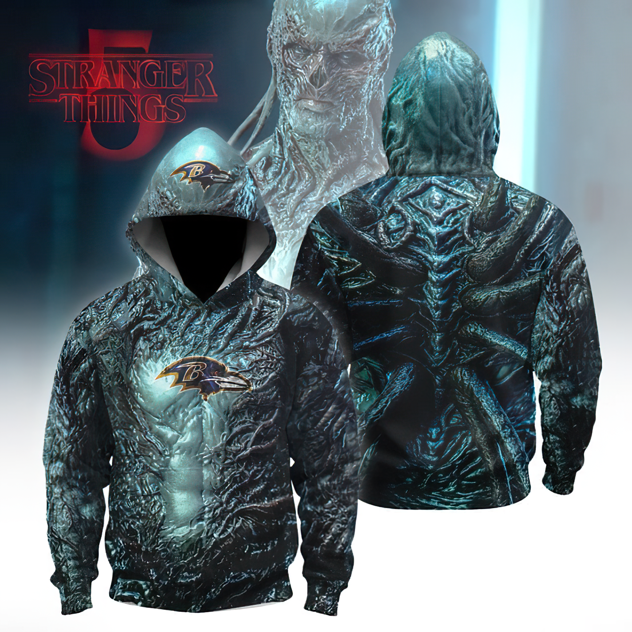 Premium NFL BAL x STT Crossover Hoodie V1 NMD TTV