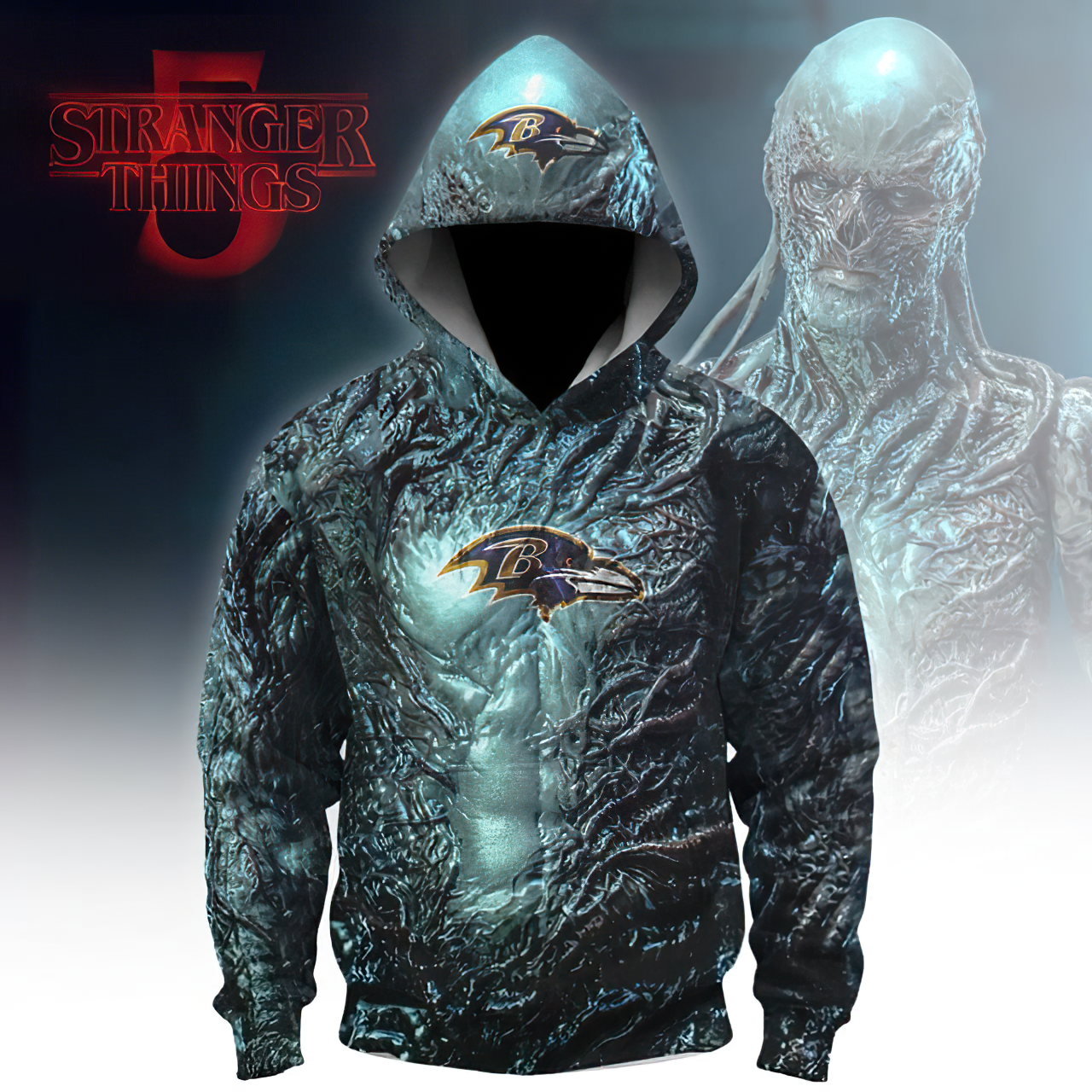 Premium NFL BAL x STT Crossover Hoodie V1 NMD TTV