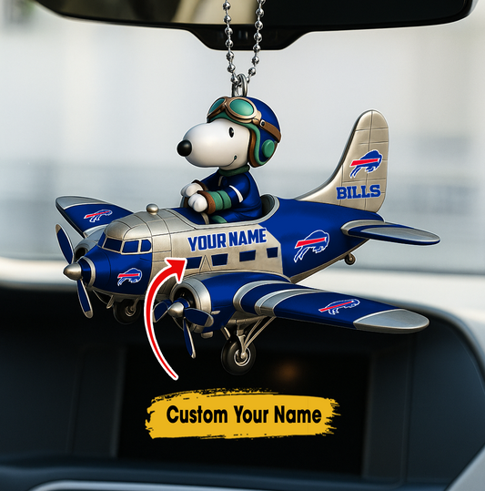 Premium NFL BB x SNP Your Name Car Ornament V2 NMD TTV