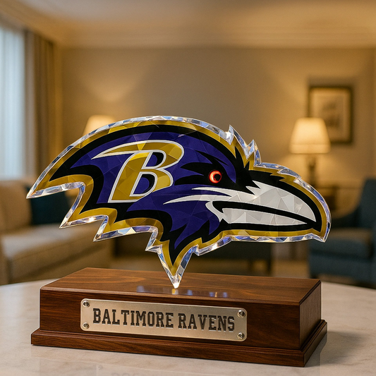 Premium NFL BR Crystal Style Desktop Ornament V1 NMD  TTV