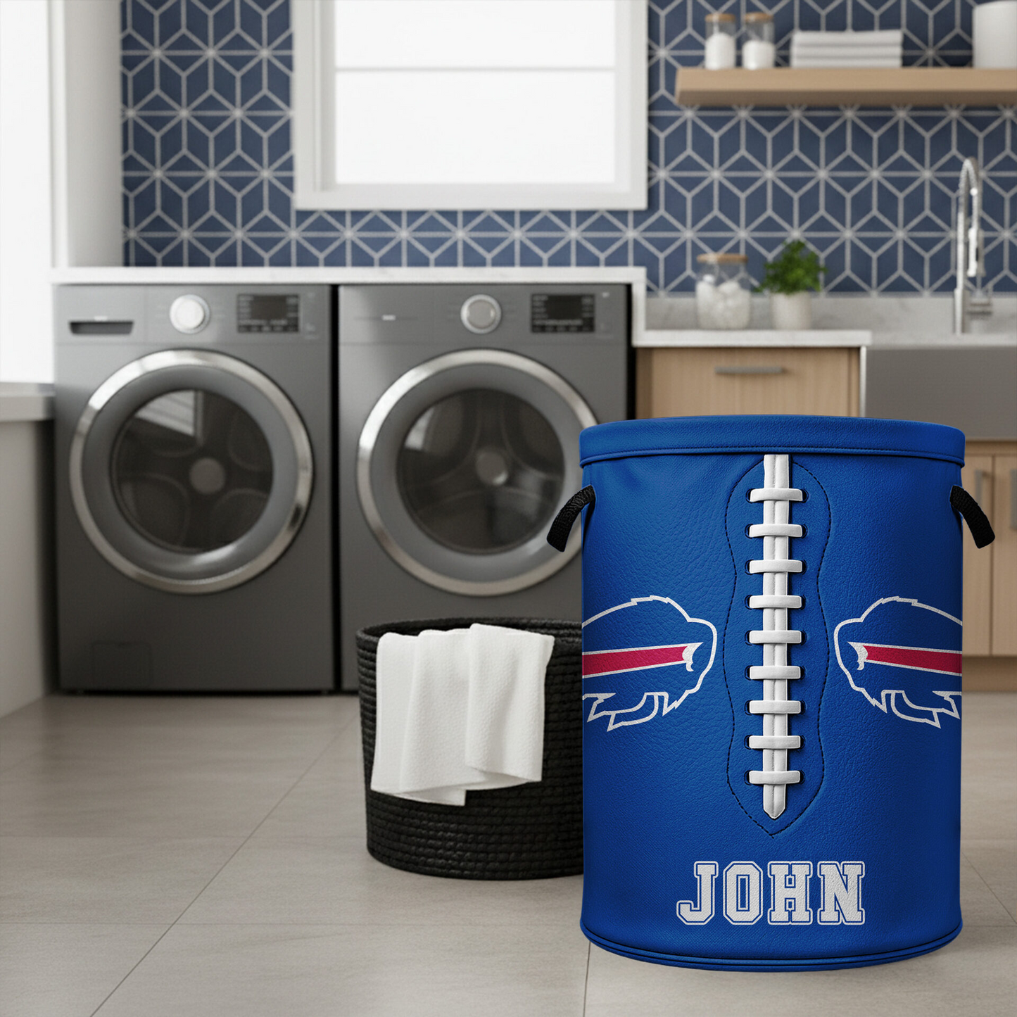 Premium NFL BUF Clothes Hamper HI V1 NMD TTV