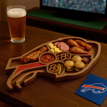 Premium NFL BUF Game Day Platter V1 NMD TTV