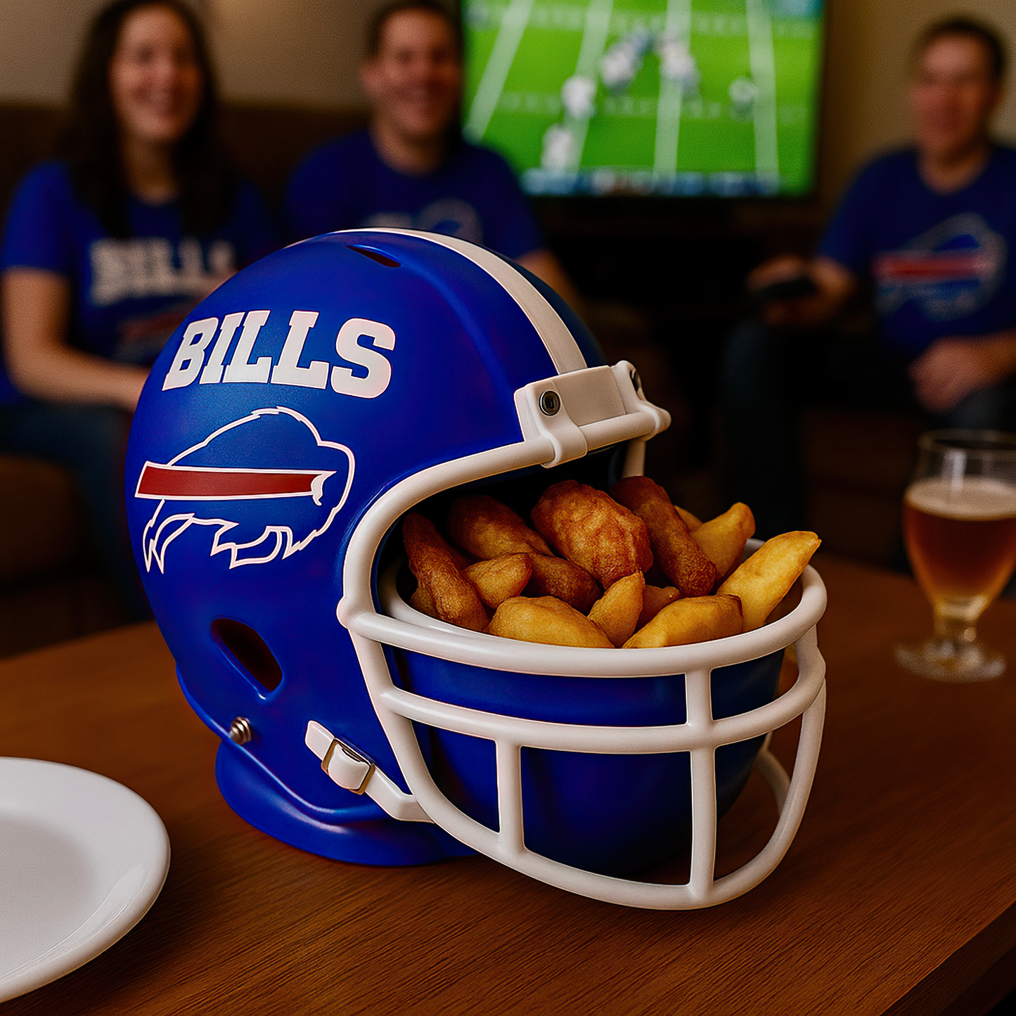 Premium NFL BUF Legacy Football Helmet Snack Bowl V1 NMD TTV