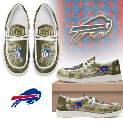 Premium NFL BUF Salute to Service Loafer V2 NMD TTV