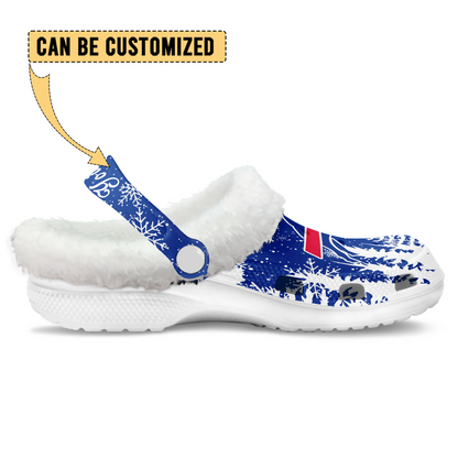 Premium NFL BUF Winter Fleece Clogs V1 NMD TTV