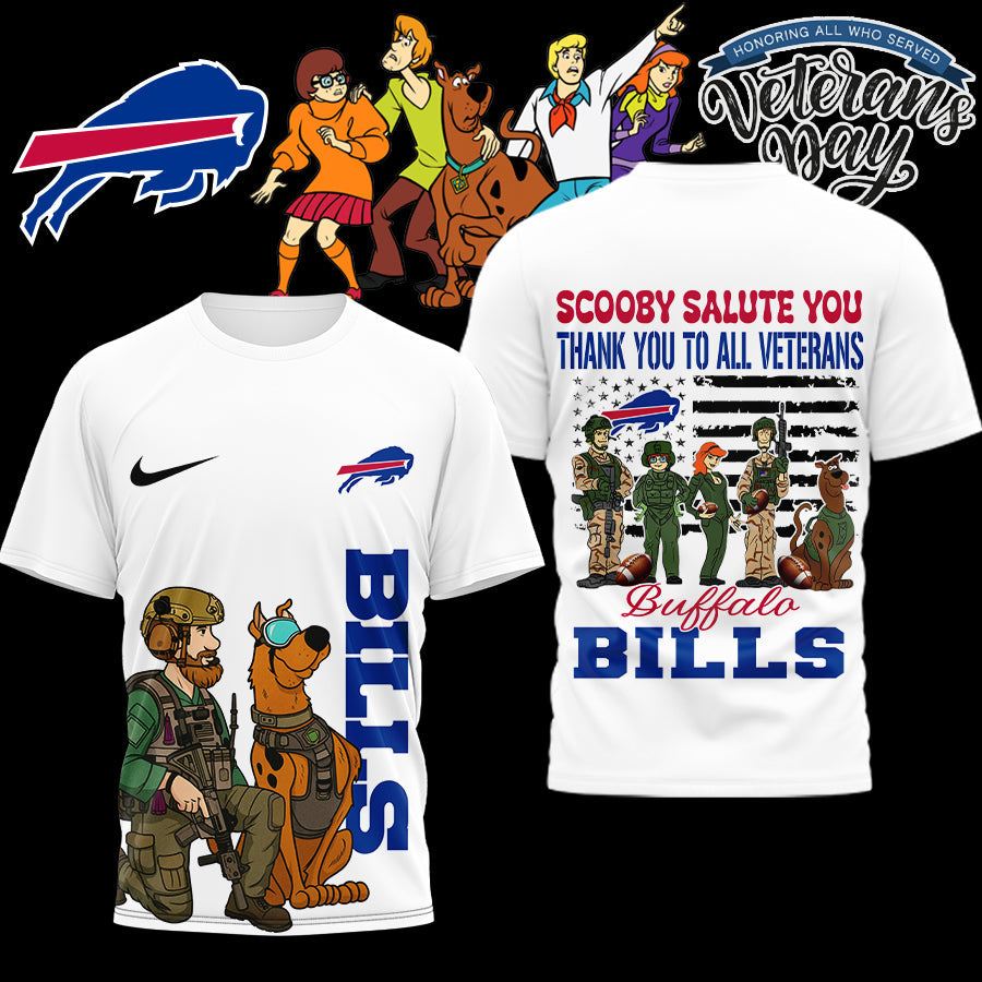Premium NFL BUF x SCO Salute Veterans T-shirt V15 NMD NHM