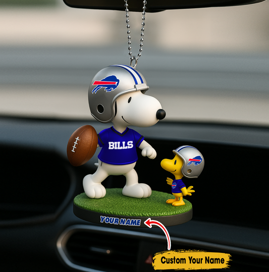 Premium NFL BUF x SNP Car Ornament V4 NMD TTV