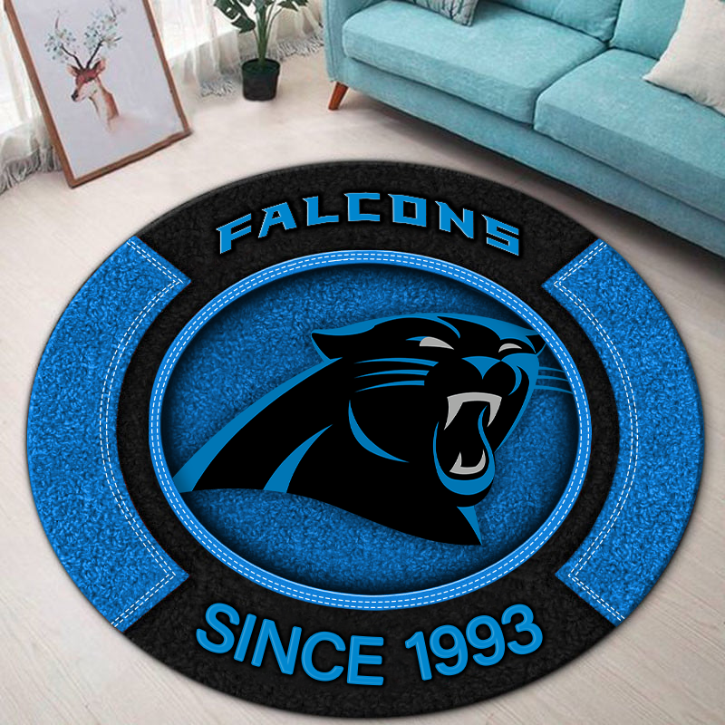 Premium NFL CAR Round Rug Multicolor V2 NMD TTV