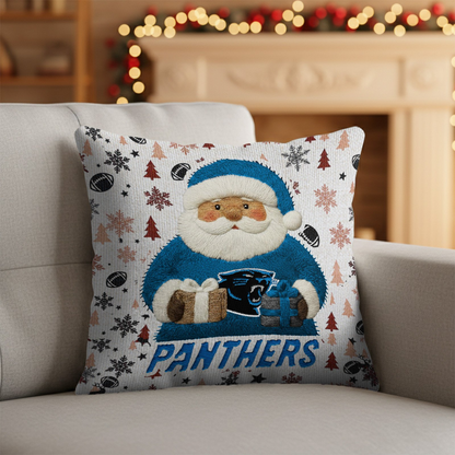 Premium NFL CAR Santa Christmas Pillow V1 NMD TTV