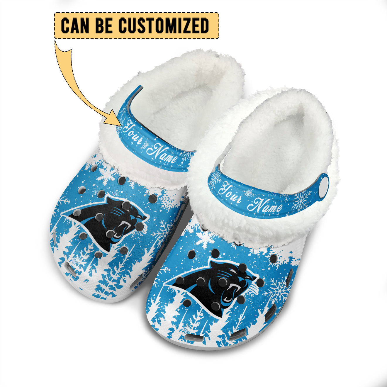 Premium NFL CAR Winter Fleece Clogs V1 NMD TTV