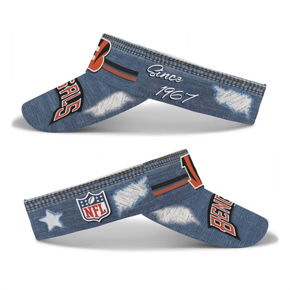 Premium NFL CCBG Denim Sun Visor Cap V2 NMD  DDT TTV