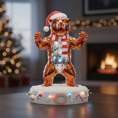 Premium NFL CHI Combo Crystal Christmas Gifts V1 NMD 201025 TTV